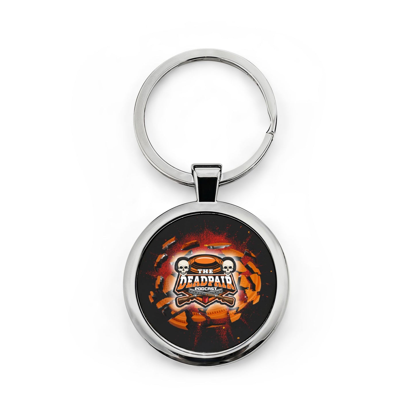 Dead Pair - Round Keychain
