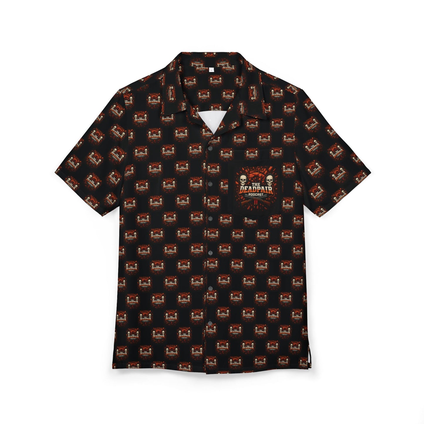 Dead Pair Hawaiian Button-Down Shirt (AOP)