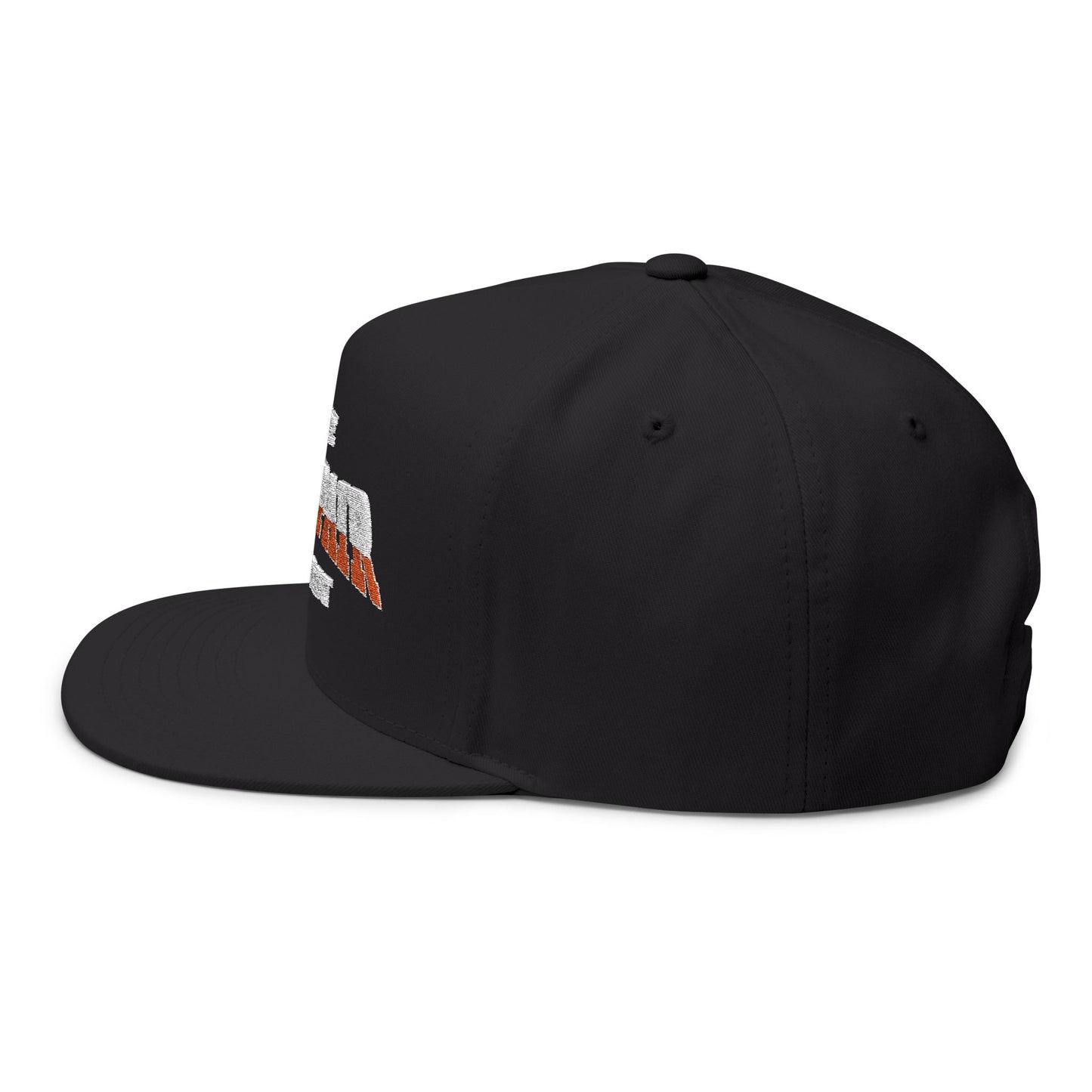 Flat Bill Cap - "The Deadpair Podcast" Embroidered Logo Snapback