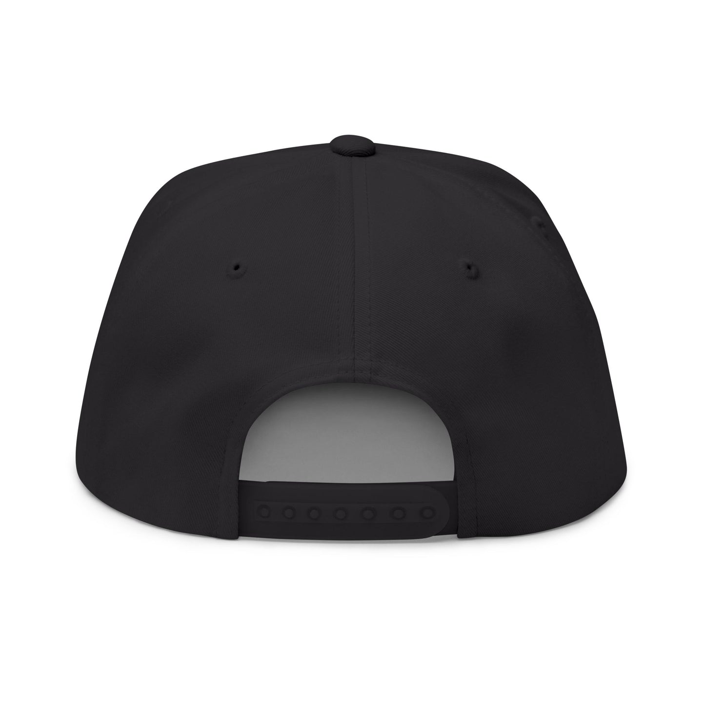 Flat Bill Cap - "The Deadpair Podcast" Embroidered Logo Snapback